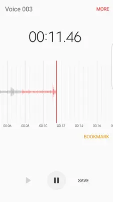Samsung Voice Recorder android App screenshot 3